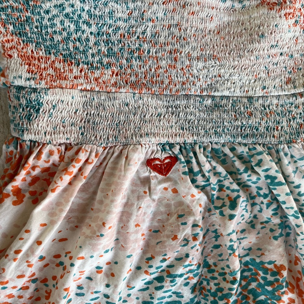 Colorful Strapless Maxi Dress Roxy - Picture 5 of 6